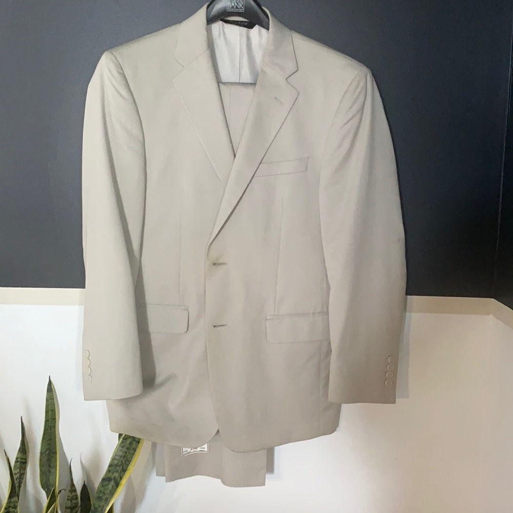 Jos. A. BANK Cream Suit